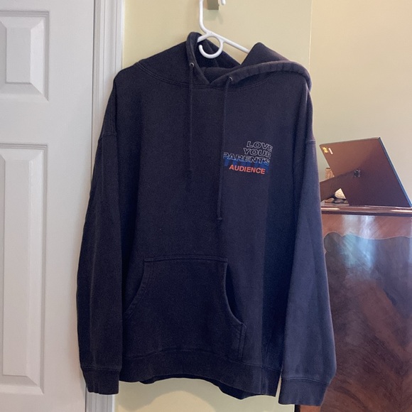black love your parents audience tour sweater hoodie sz XL - Picture 3 of 10
